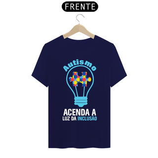 Nome do produtoT-shirt - autismo (autismo, acenda a luz da inclusão)