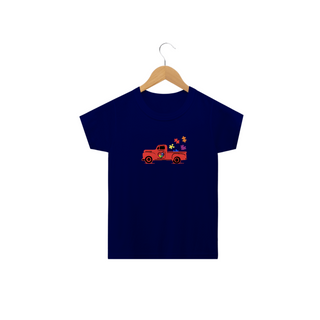 Nome do produtoT-shirt Infantil - autismo (carrinho)