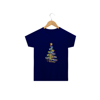 Nome do produtoT-shirt Infantil - autismo (Natal)