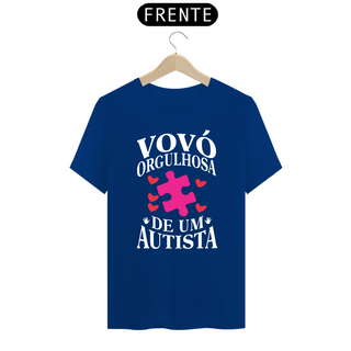 Nome do produtoT-shirt - autismo (vovó orgulhosa de um autista)