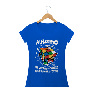 Nome do produtoBaby Look - autismo (autismo, um universo complexo)