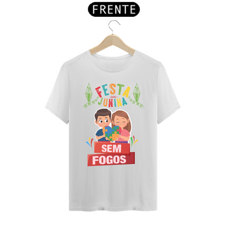 Nome do produtoT-shirt - autismo (festa junina sem fogos)