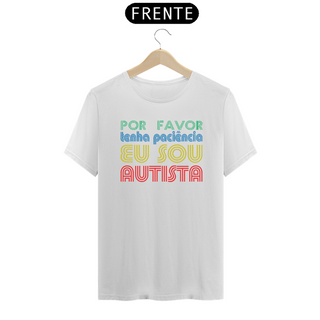 Nome do produtoT-shirt - autismo (Por favor tenha paciencia)