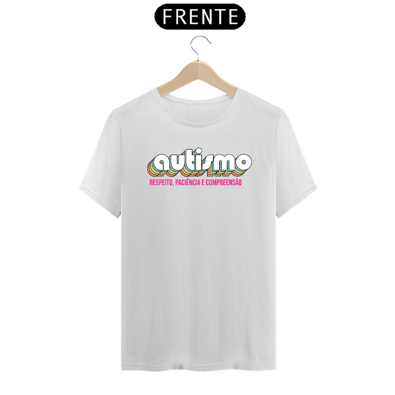 T-shirt - autismo (respeito, paciência e compreensão)