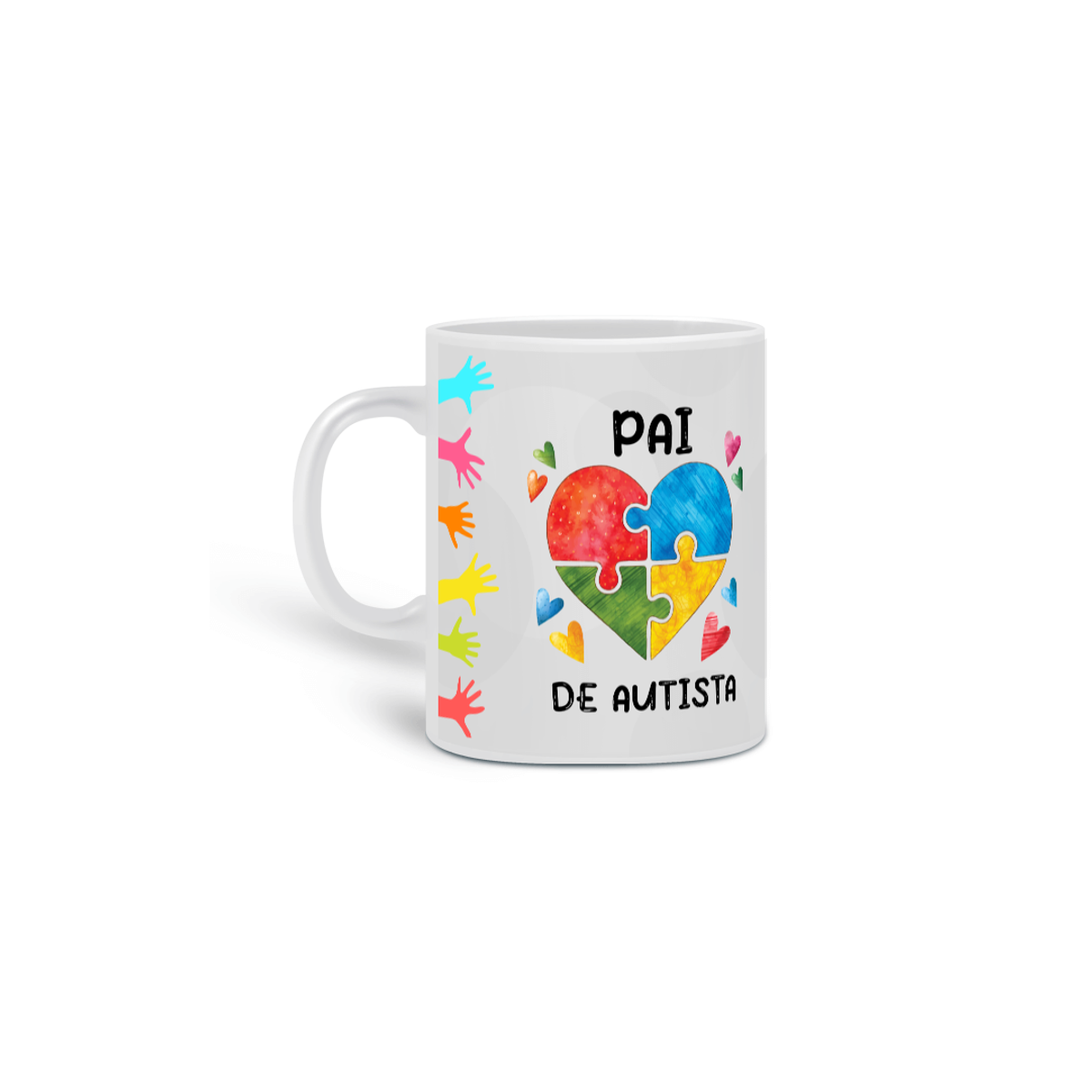 Nome do produto: Caneca Clássica (Pai de autista)