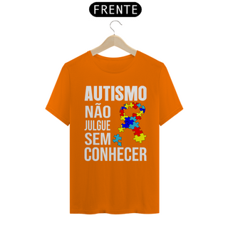 Nome do produtoT-shirt - autismo (não julgue sem conhecer)