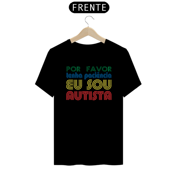 T-shirt - autismo (Por favor tenha paciencia)