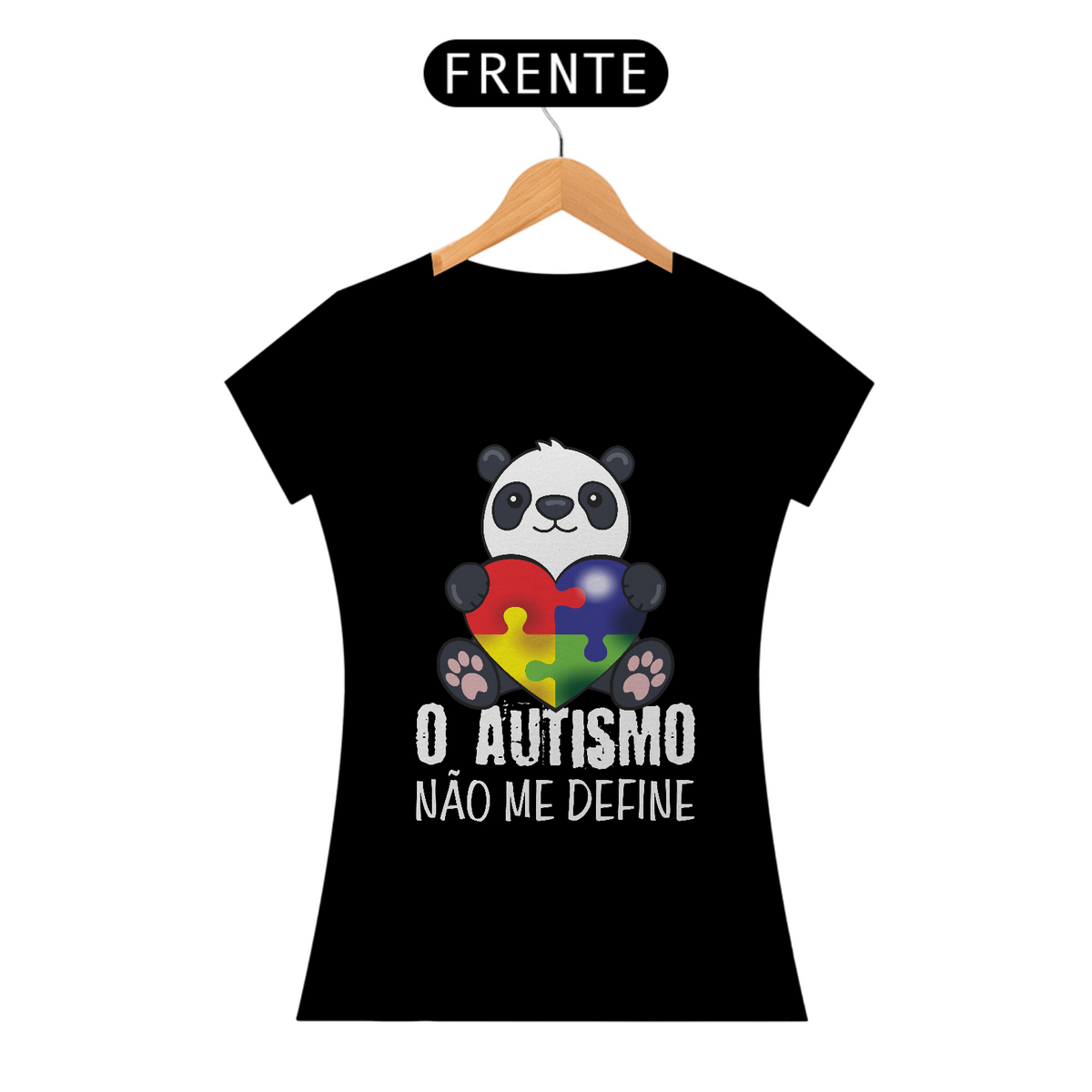 Nome do produto: Baby Look - autismo (autismo não me define)