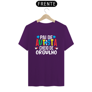 Nome do produtoT-shirt - autismo (Pai de autista cheio de orgulho)