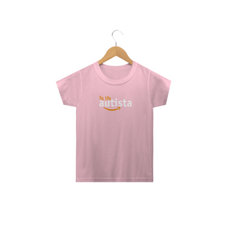 Nome do produtoT-shirt Infantil - autismo (eu sou autista)