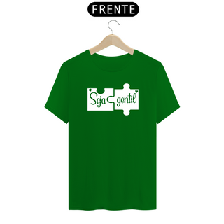 Nome do produtoT-shirt - autismo (seja gentil)