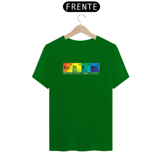 Nome do produtoT-shirt - autismo (tabela periódica)