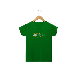 Nome do produtoT-shirt Infantil - autismo (eu sou autista)