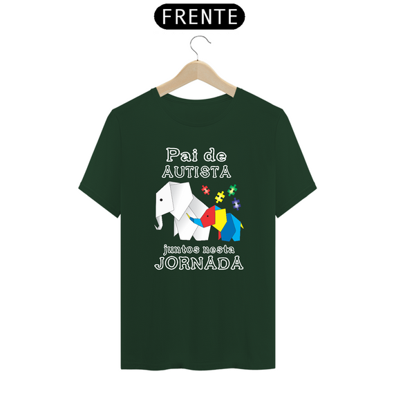 T-shirt - autismo (Pai de autista)