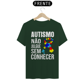 Nome do produtoT-shirt - autismo (não julgue sem conhecer)