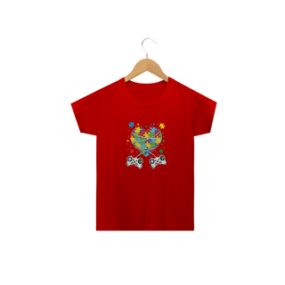 Nome do produtoT-shirt Infantil - autismo (gamer)