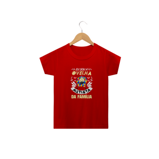 Nome do produtoT-shirt Infantil - autismo (eu sou a ovelha autista da família)