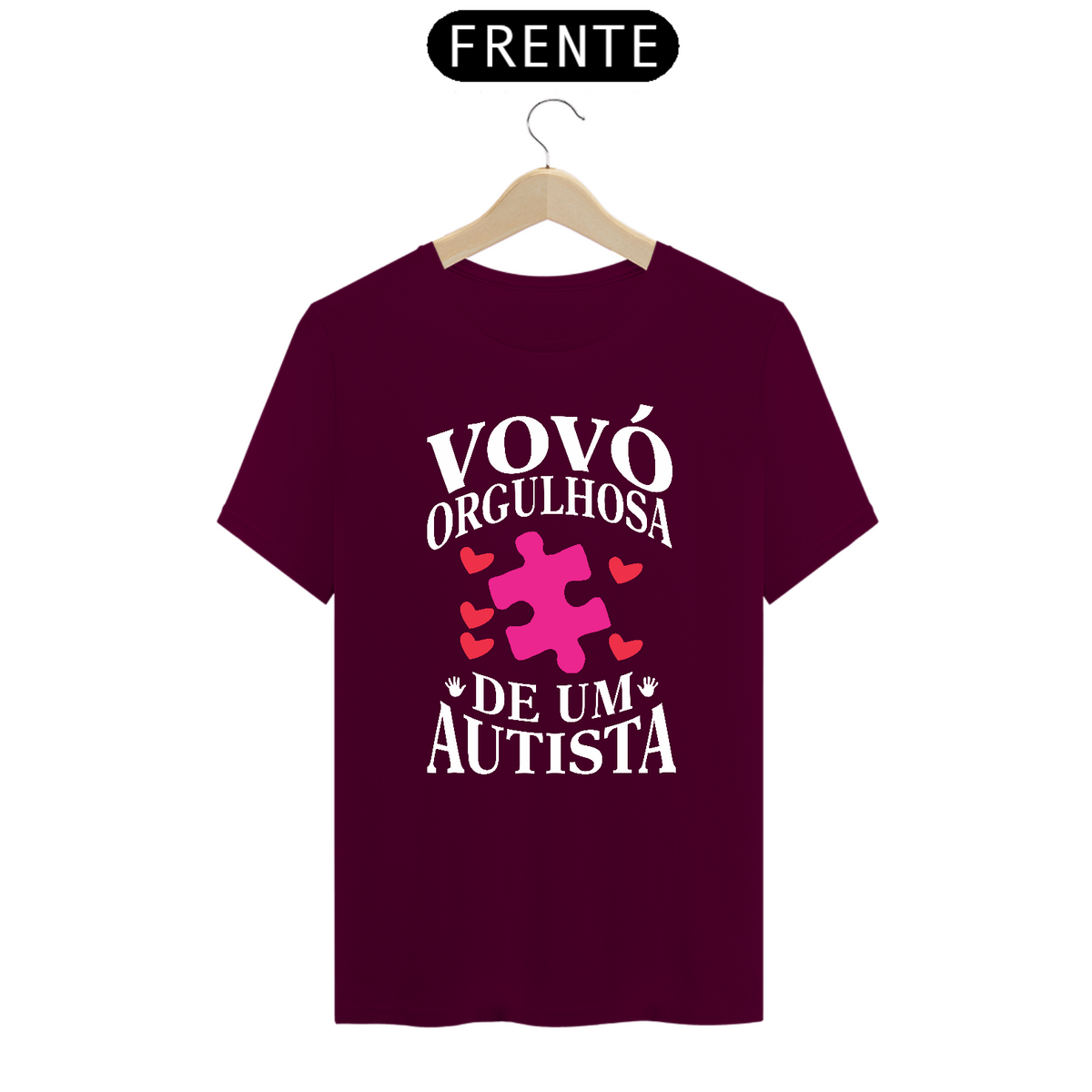 Nome do produto: T-shirt - autismo (vovó orgulhosa de um autista)