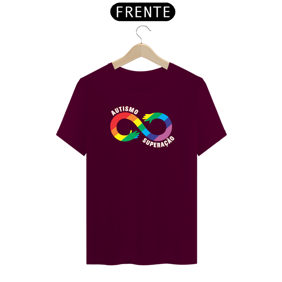Nome do produto: T-shirt - autismo (autismo, superação)