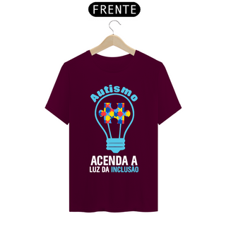 Nome do produtoT-shirt - autismo (autismo, acenda a luz da inclusão)