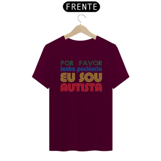 Nome do produtoT-shirt - autismo (Por favor tenha paciencia)