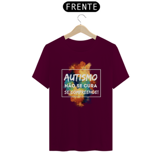 Nome do produtoT-shirt - autismo (autismo não se cura se compreende)