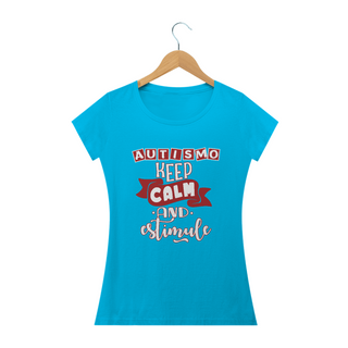 Nome do produtoBaby Look - autismo (keep calm an estimule)