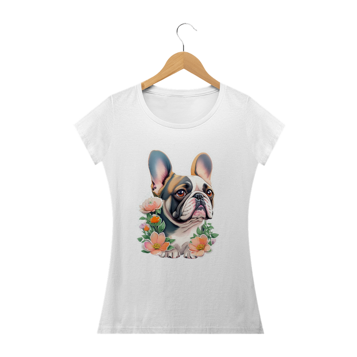 Nome do produto: CAMISA BULDOGUE FRANCÊS