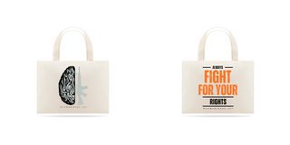 Nome do produtoEco bag grande Fight for your rights