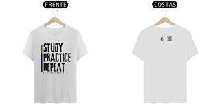 Nome do produtoCamiseta Study and Practice