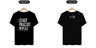 Nome do produtoCamiseta Study and Practice