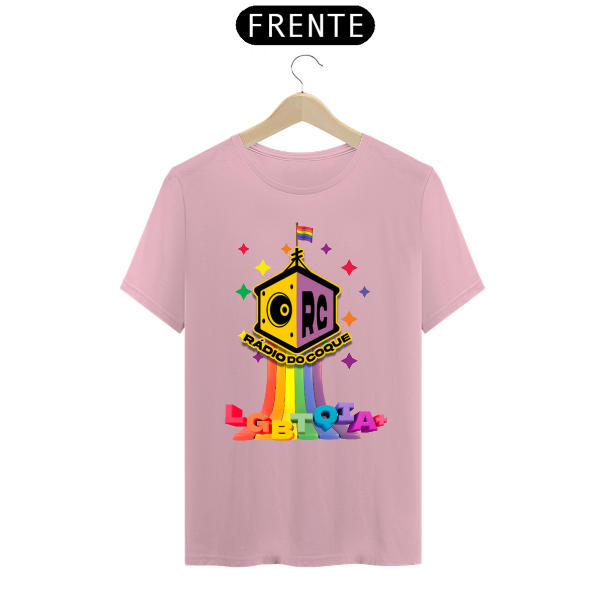 Nome do produto: Camisa LGBTQIA+ Rádio do Coque