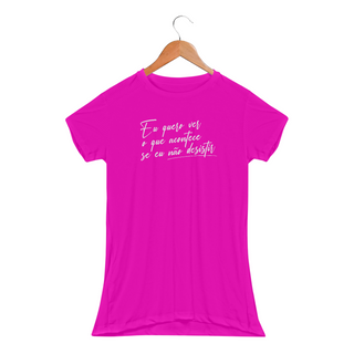 Nome do produtoCamisa de Treino - Feminina