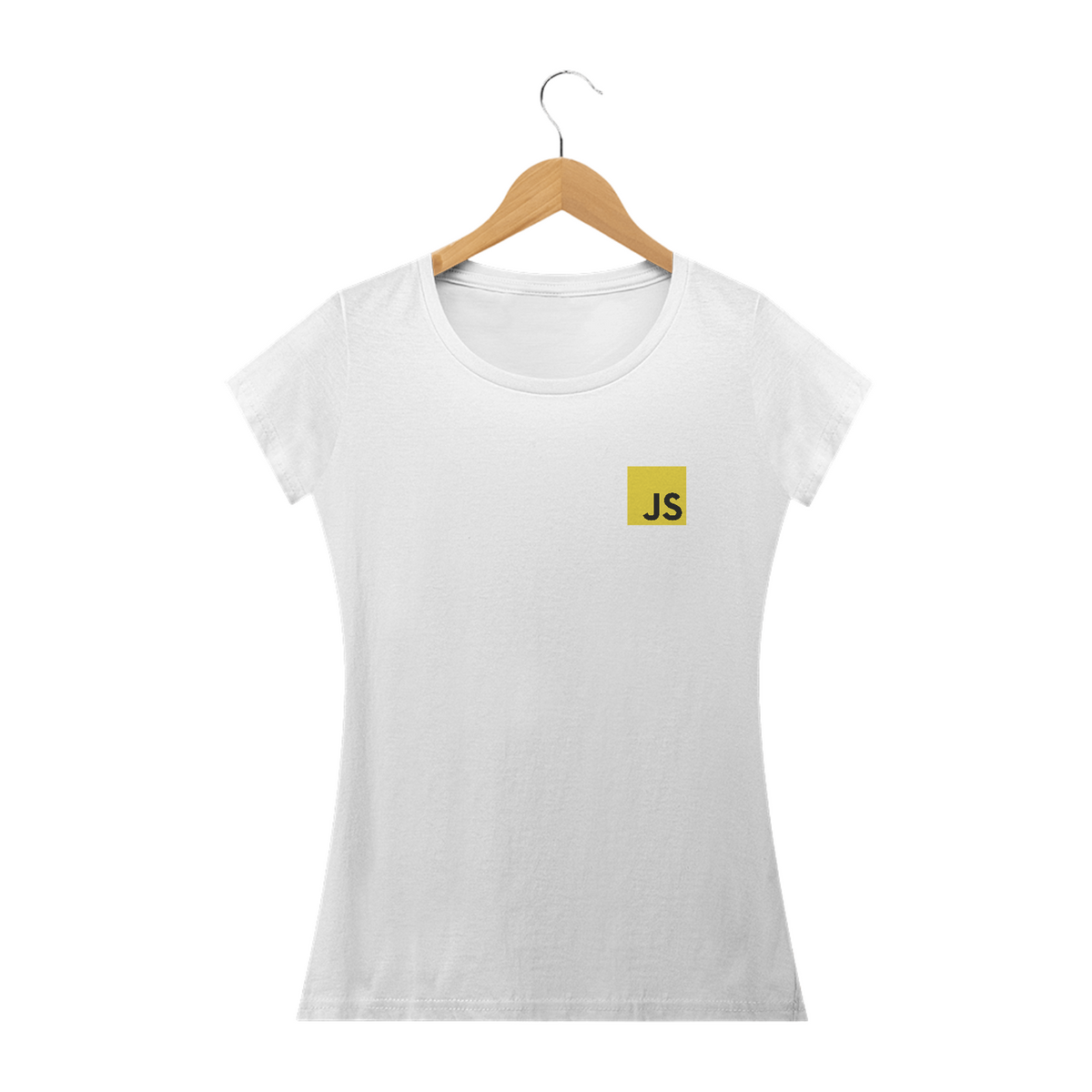 Nome do produto: Logo  JavaScript - Camisa Feminina
