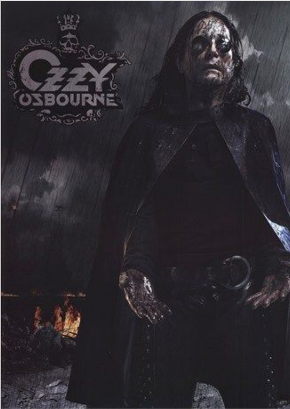 Poster Ozzy Osbourne Black Rain 