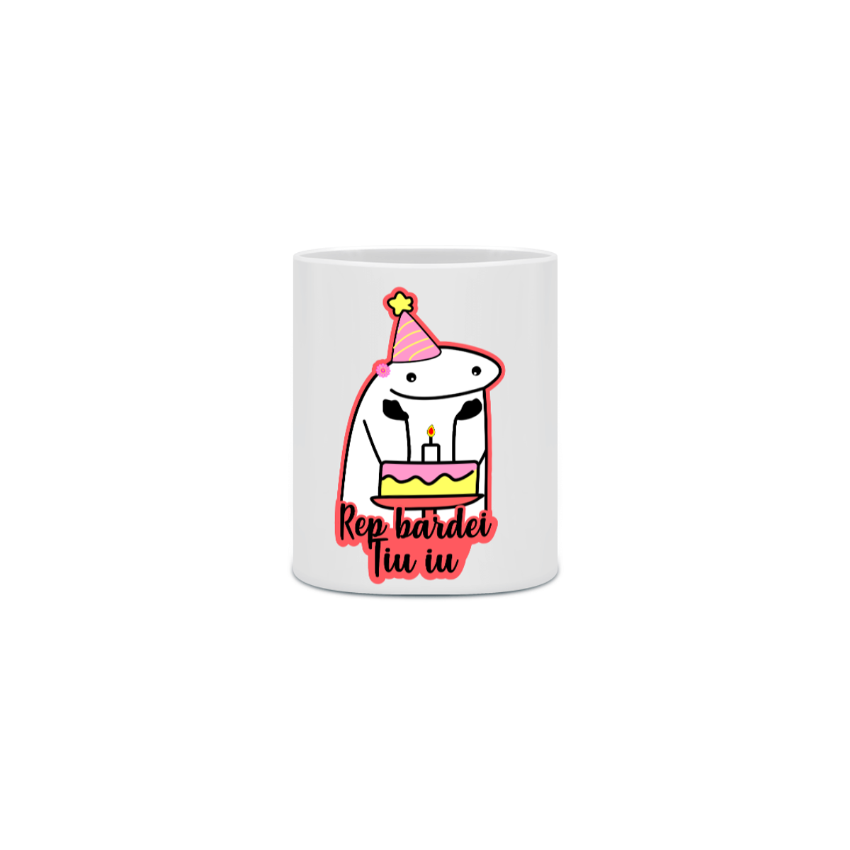 Nome do produto: Caneca Flork Rap Bardei Tiu iu