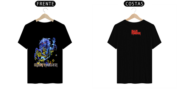 Camiseta Iron Maiden Exclusiva