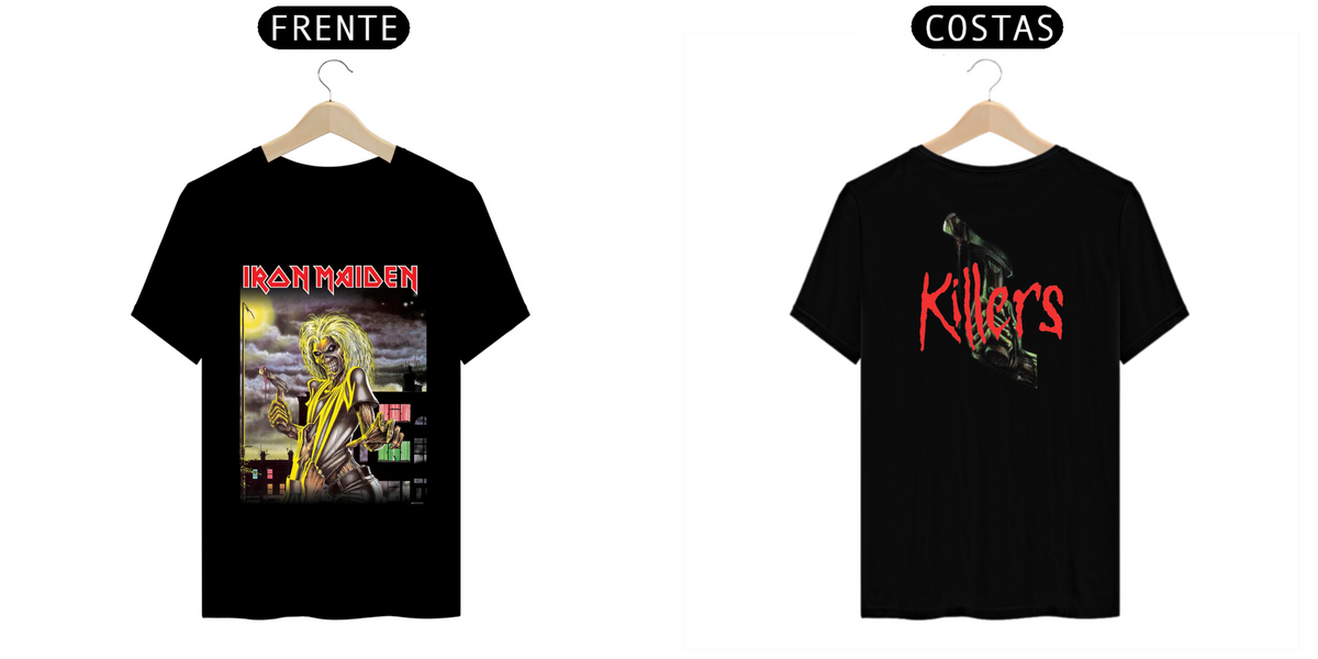 Nome do produto: Camiseta Iron Maiden Killers