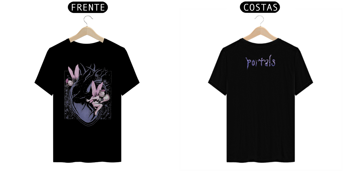 Nome do produto: Camiseta Melanie Martinez Portals Heart Fairy