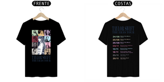 Nome do produtoCamiseta Taylor Swift The Eras Tour Brasil