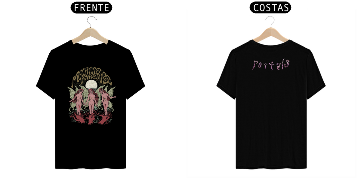 Nome do produto: Camiseta Melanie Martinez Portals Moon Cycle Clássica