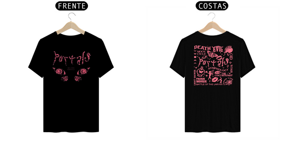 Camiseta Melanie Martinez Portals Olhos Costas