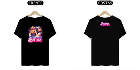 Camiseta Barbie e Ken