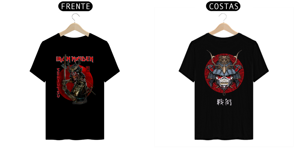 Nome do produto: Camiseta Iron Maiden Senjutsu