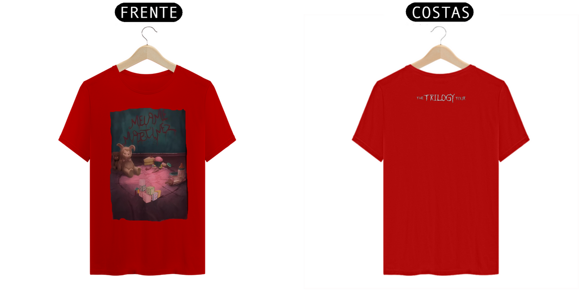 Nome do produto: Camiseta The Trilogy Tour Melanie Martinez Blood Toys