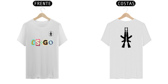 Camiseta CSGO Abstract Logo Revista