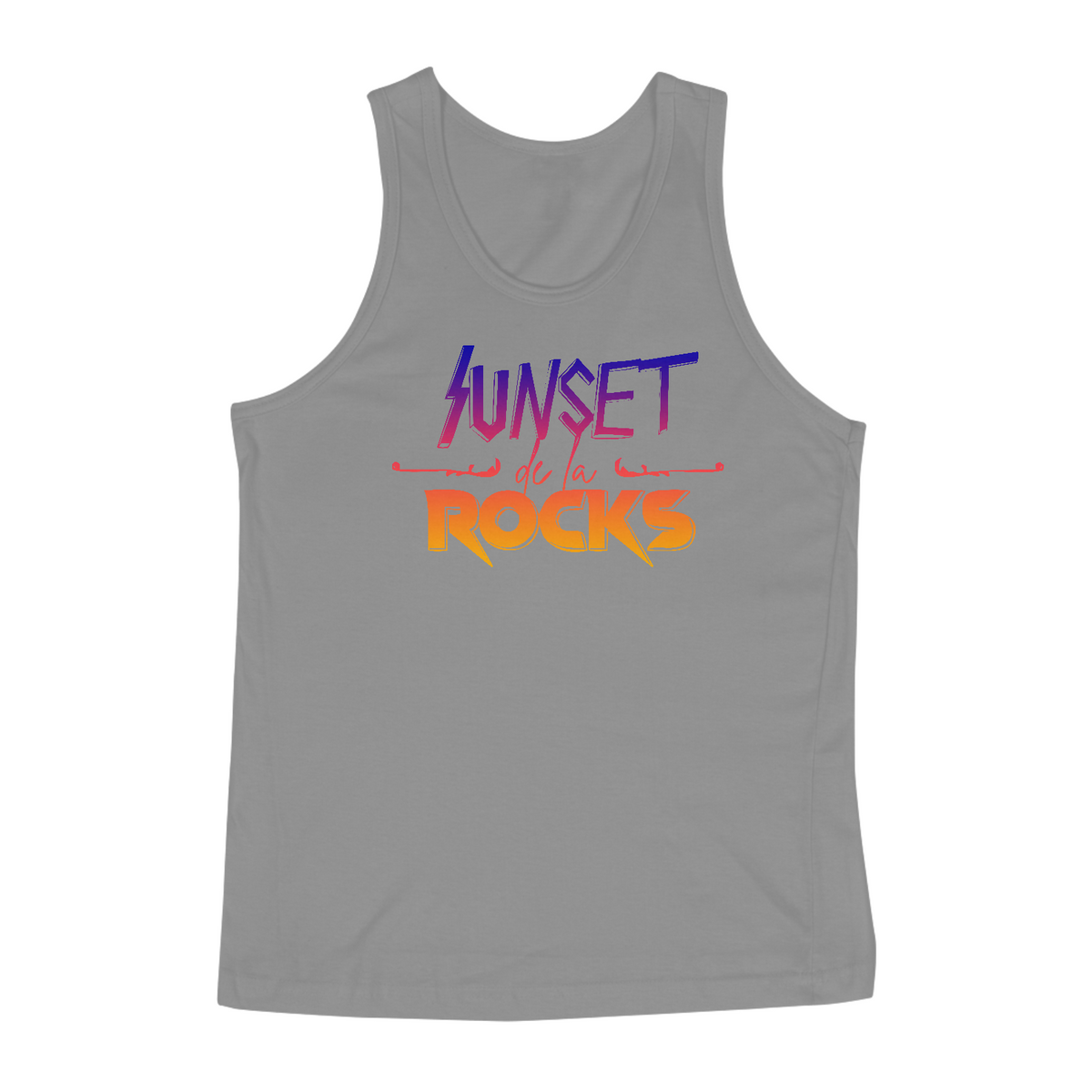 Nome do produto: Camiseta Regata - Sunset de la Rocks