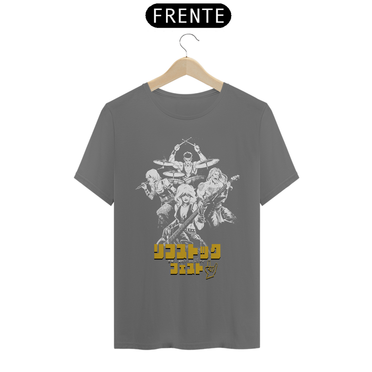 Nome do produto: Camiseta Estonada - FEMZ - RiffStock Fest 