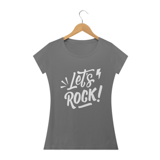 Nome do produtoCamiseta Feminina Estonada - Let's Rock!