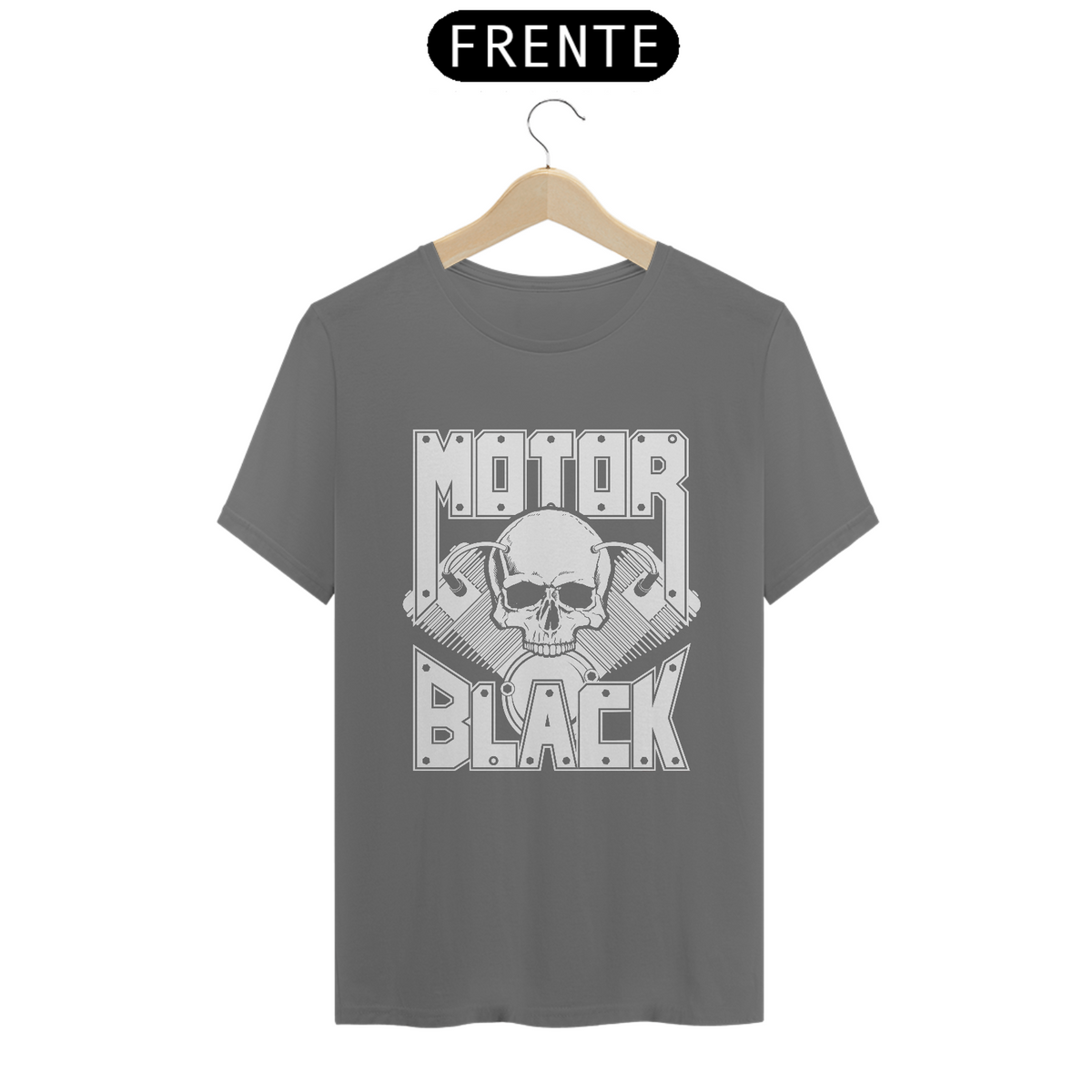 Nome do produto: Camiseta Estonada - Motor Black